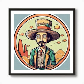 Mexican Man 4 Art Print