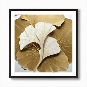 Ginkgo Leaves 23 Art Print