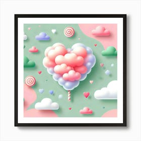 Heart Day Art Print