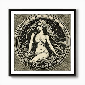 Sirene Art Print