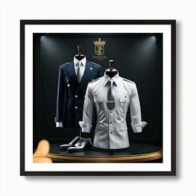 Man In A Suit 3 Art Print