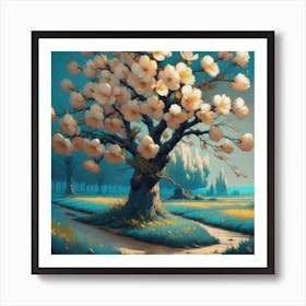 Cherry Blossom Art Print