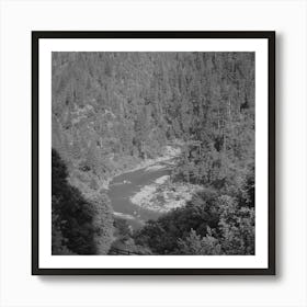 Untitled Photo, Possibly Related To Shasta County, California, Mountain Stream By Russell Lee Art Print