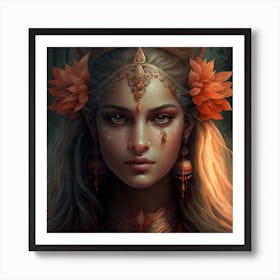 Mythical Beauty Art Print