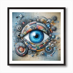 Eye Of The Machine Art Print