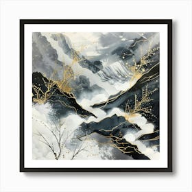 Chinese Landscape Painting 2 Art Print