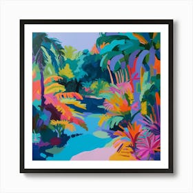 Colourful Gardens Naples Botanical Garden Usa 1 Art Print