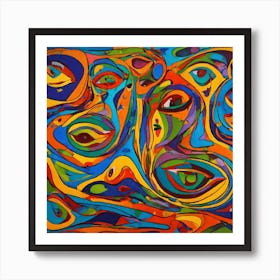 Abstract Painting 2 Art Print