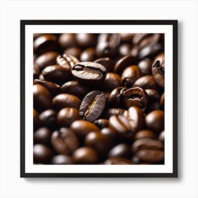 Coffee Beans 124 Art Print
