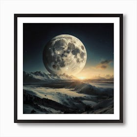 Full Moon 6 Art Print