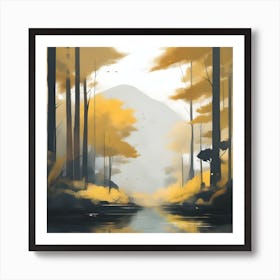 Autumn Forest Art Print