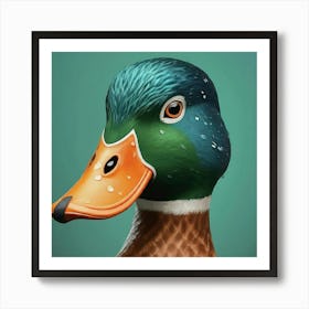 Mallard Duck 1 Art Print