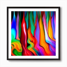 Abstract Painting 4 Art Print