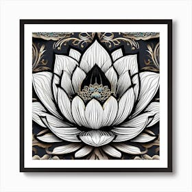 Lotus Flower 73 Art Print