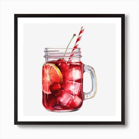 Cherry Margarita 7 Art Print