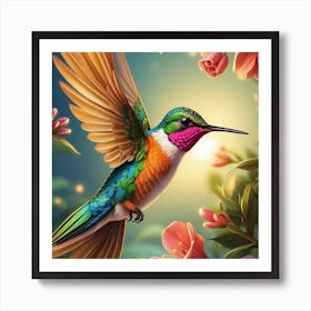 Hummingbird Art Print