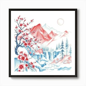 Cherry Blossoms BEAUTY Art Print