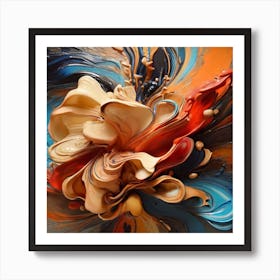 Abstract Painting 1 Art Print