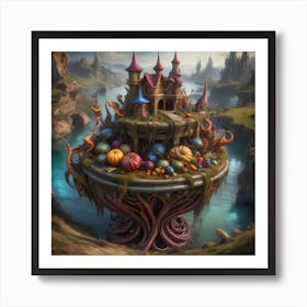 Fairytale Castle Art Print