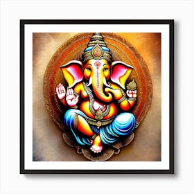 Ganesha 6 Art Print