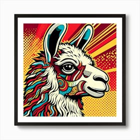 Llama 3 Art Print