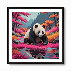 Panda Bear 1 Art Print