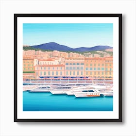 Bay Of Nice Art Print
