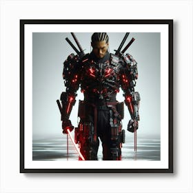 Samurai Warrior 15 Art Print