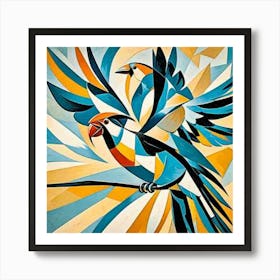 Parrots Art Print