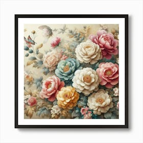 Blooming Beauties 03 Art Print