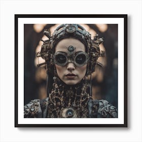 Solarpunk Gothic #1 Art Print