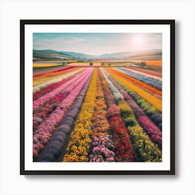 Flower Fi Eld Art Print