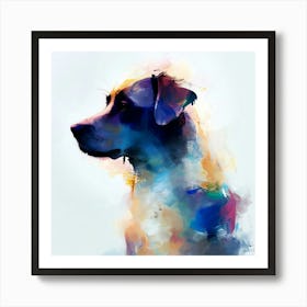 Dog Portrait 2 Art Print