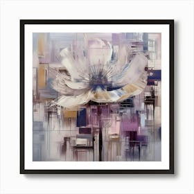 Abstract Flower 3 Art Print