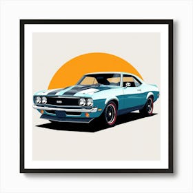 Chevrolet Camaro Art Print