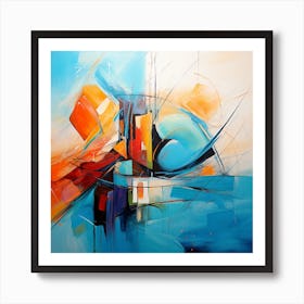 Abstract Painting 4 Art Print