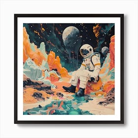 'Astronaut' Art Print