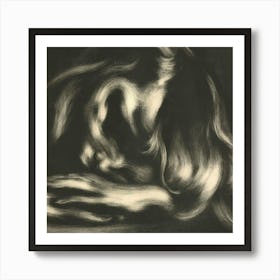 'The Sleeping Woman' Art Print