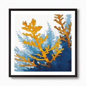 Coral Reef Canvas Print Art Print