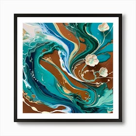 Abstract Painting 11 Art Print