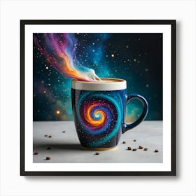 Galaxy Coffee Mug Art Print