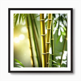 Bamboo Trees 1 Art Print