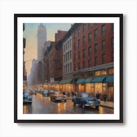 Old New York 4 Art Print