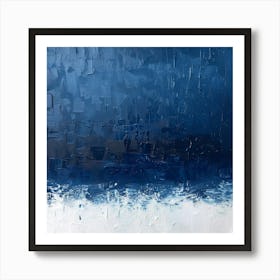 'Blue' 30 Art Print