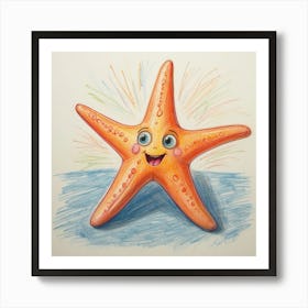 Starfish 5 Art Print