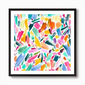 Artist Simple Pleasure Square Art Print