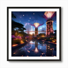 Singapore Gardens By The Bay Art Print