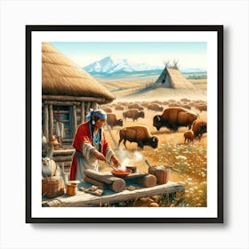 Native Americans Art Print