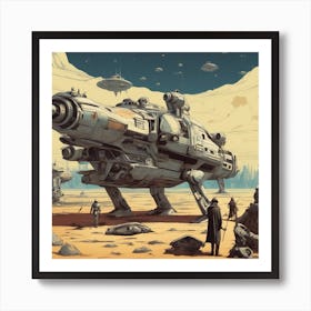 Star Wars Empire Glorious Dystopian Propaganda Art Art Print