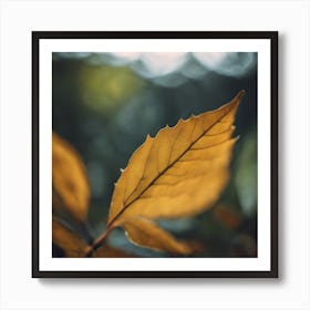 Autumn Leaf 10 Art Print